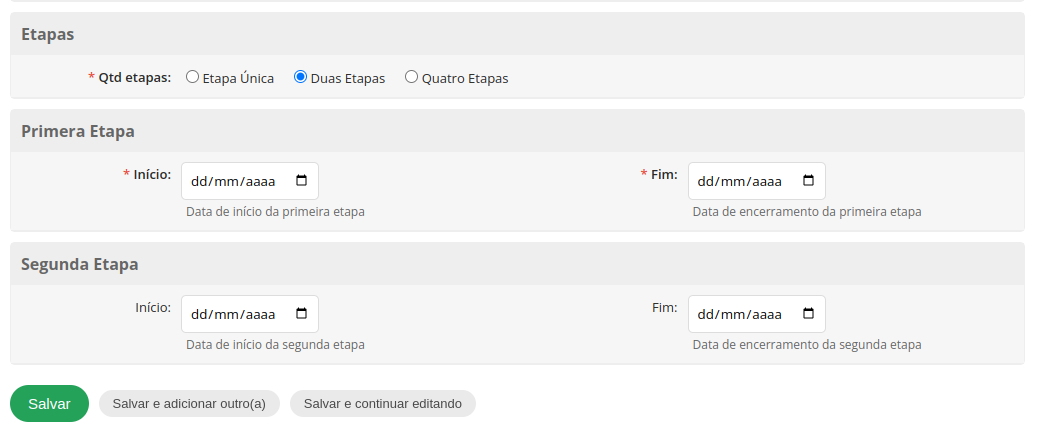 Calendário Acadêmico 05