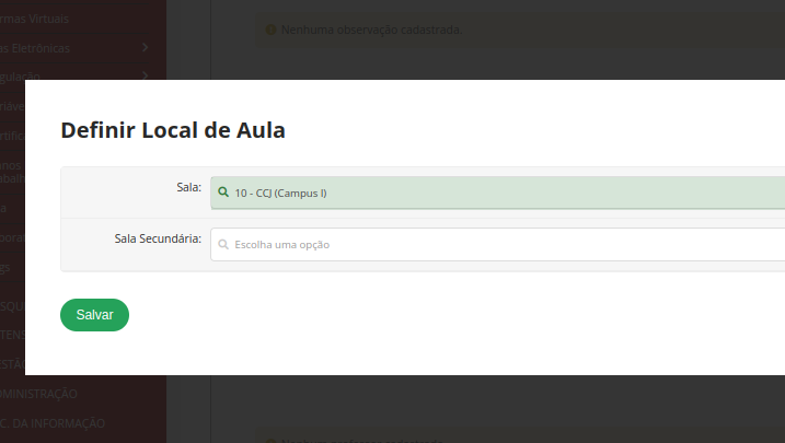 Configurar Diário 08